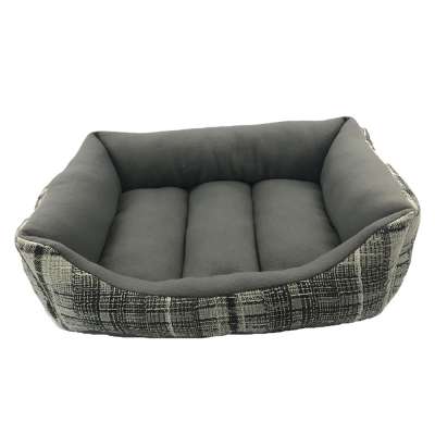 Dog Bed Plush Oval Dog Bed Custom Portable Pet Bed Luxury Dog Sofa